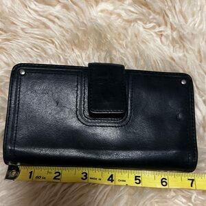 Fossil black wallet